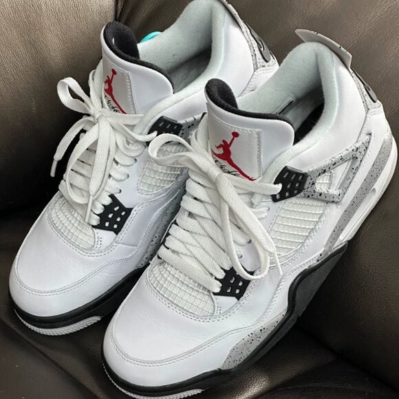 Jordan AJ 4 Retro Black Men\'s Basketball Shoes